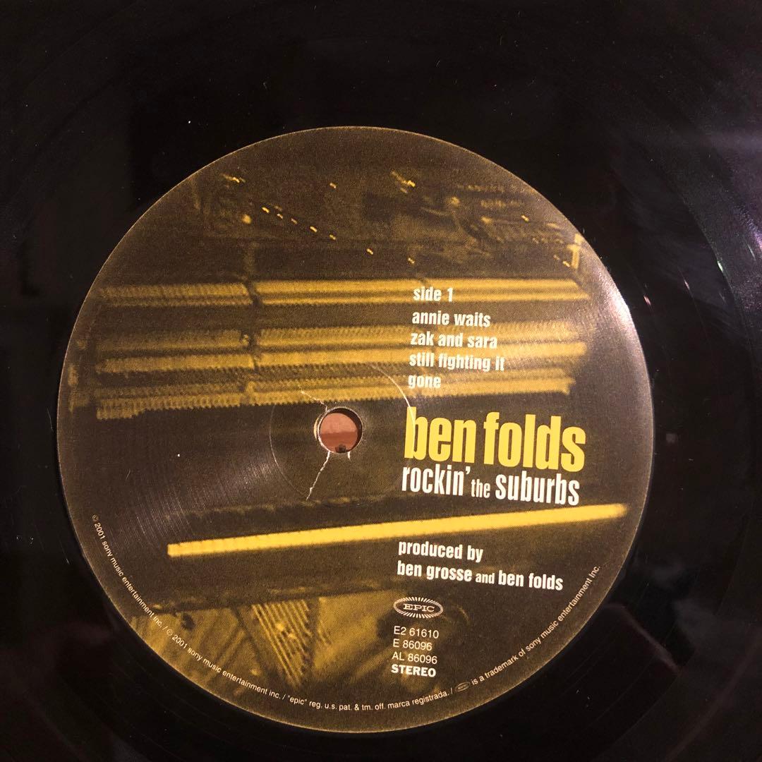 Ben Folds Rockin' The Suburbs LP レコード