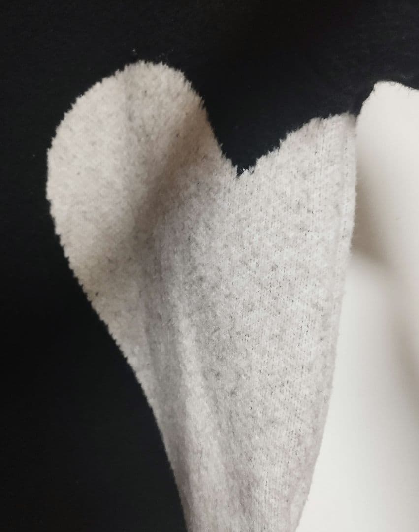 ンニット♡pattern KNIT ハートパターンニット