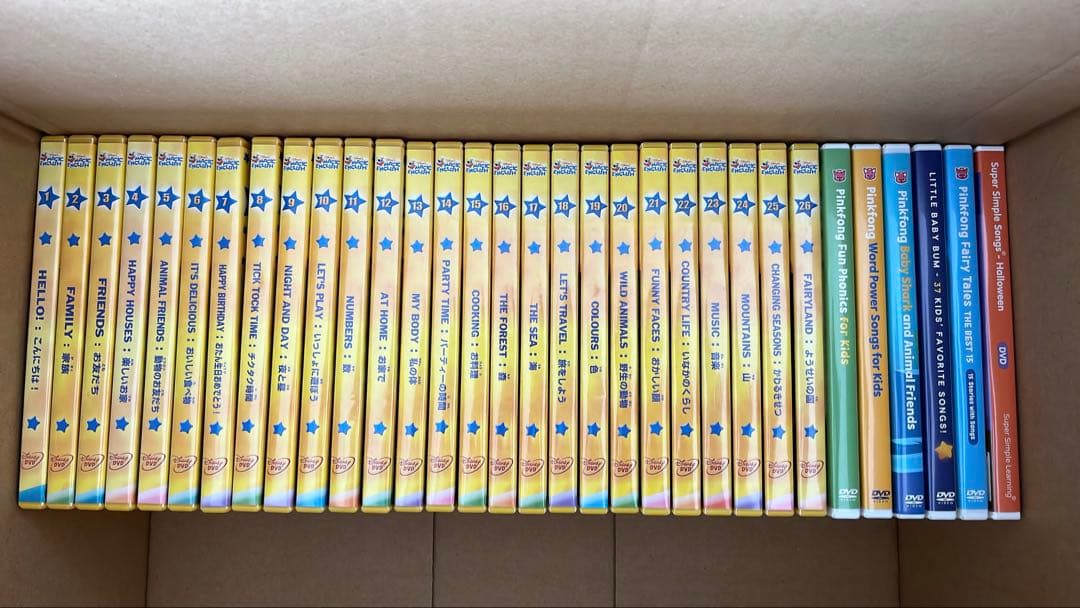 おうち英語 知育 DVD まとめ売り 80本★Goomies PINKFONG