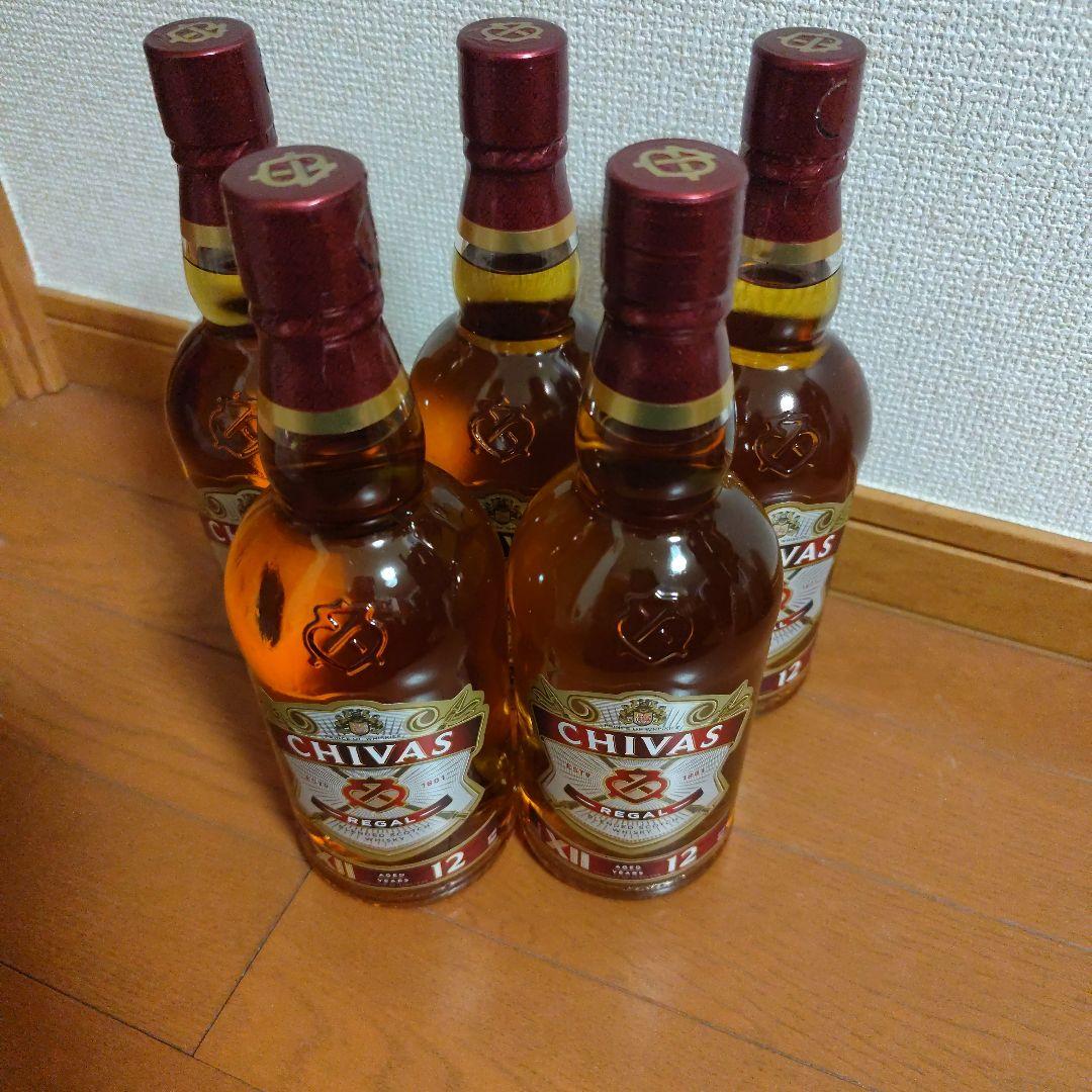 CHIVAS 12年 700ml 5本セット