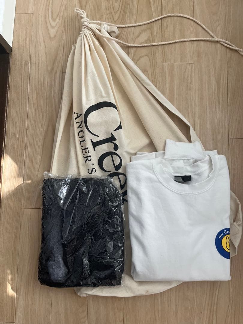 creek マフラー　スウェット　バッグ　セット