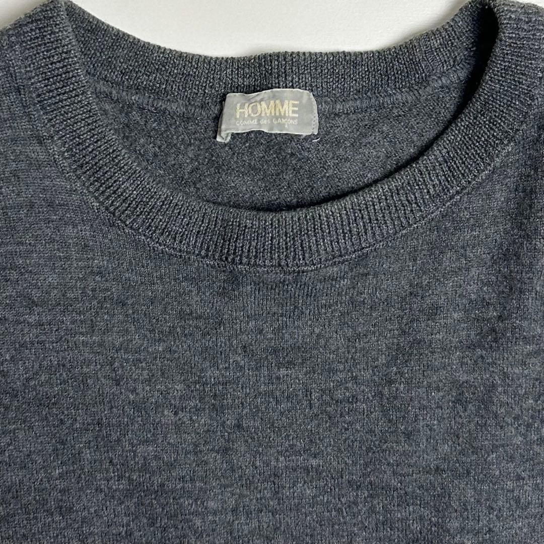 70〜80s【希少】コムデギャルソンオム/デカオム/ウールジャージーニット
