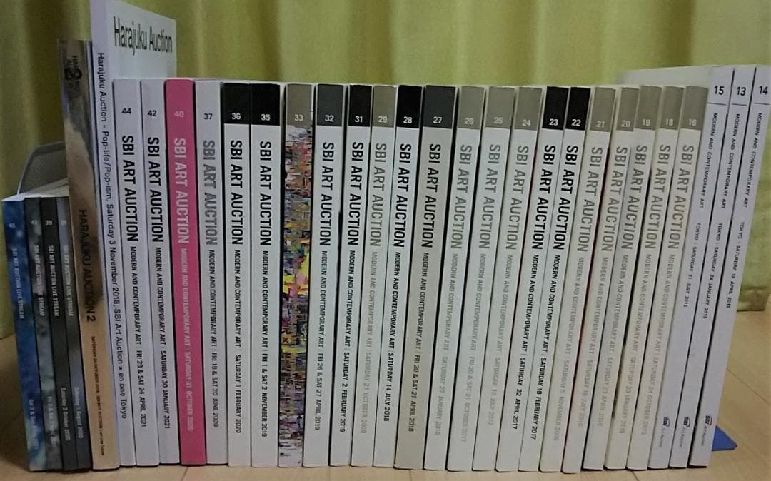 【ロマン】SBI ART AUCTIONカタログ 計31冊