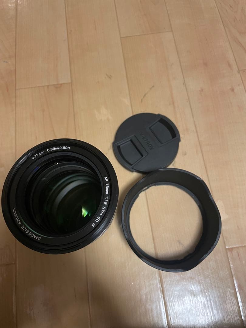 【美品VILTROX AF 75mm F1.2 XFFUJIFILM Xマウント