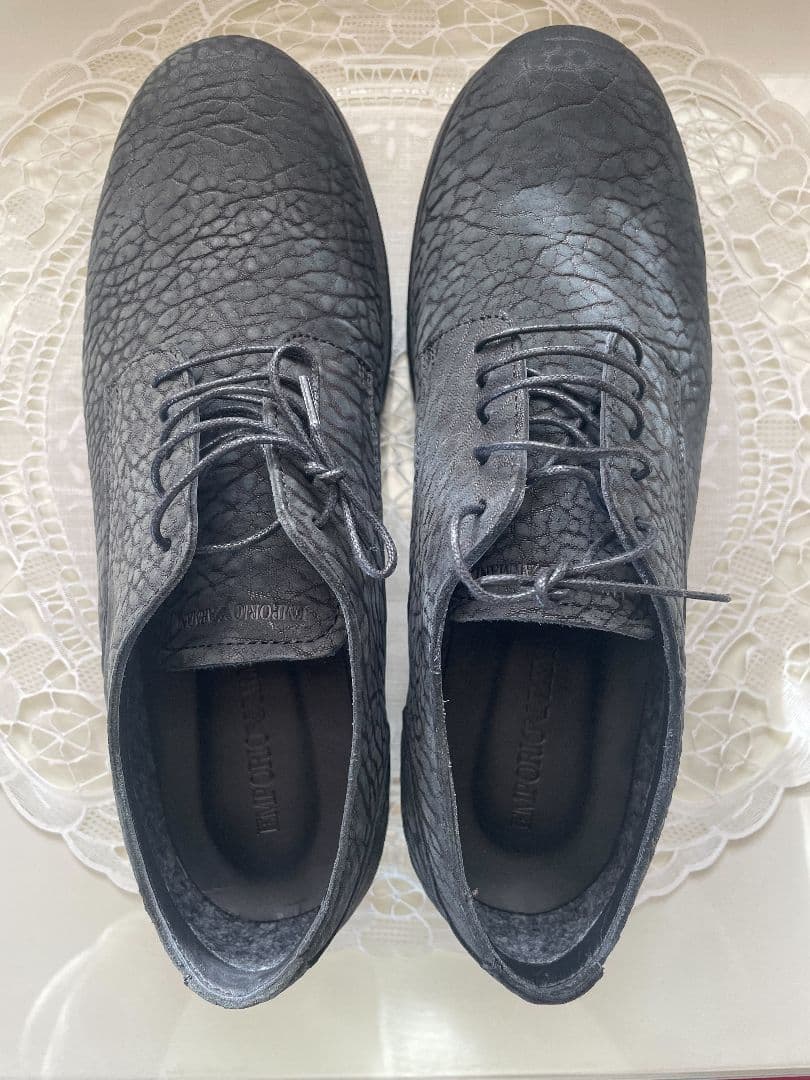 Emporio Armani ブラック ドレスシューズ