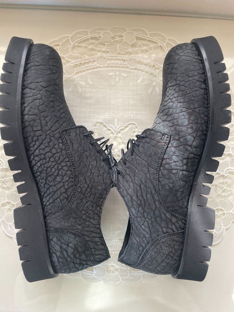 Emporio Armani ブラック ドレスシューズ