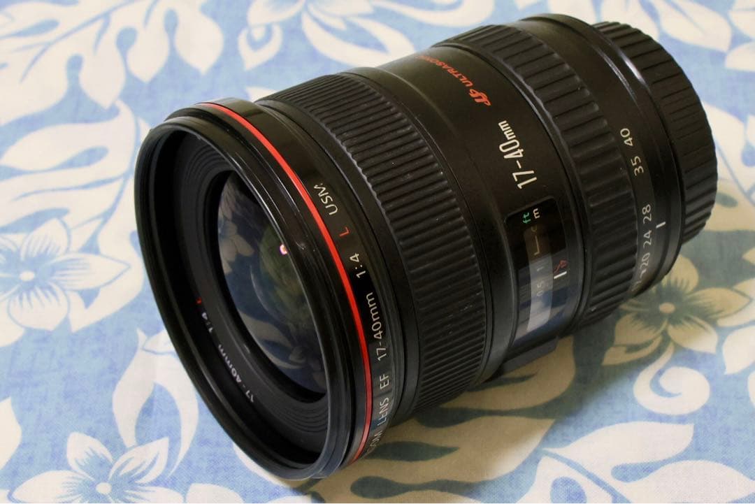 Canon EF 17-40mm f/4L とEF-EOSRセット