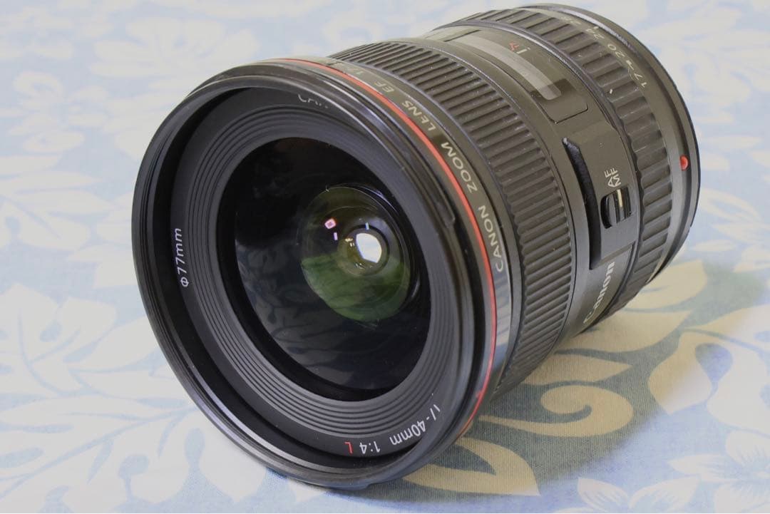 Canon EF 17-40mm f/4L とEF-EOSRセット