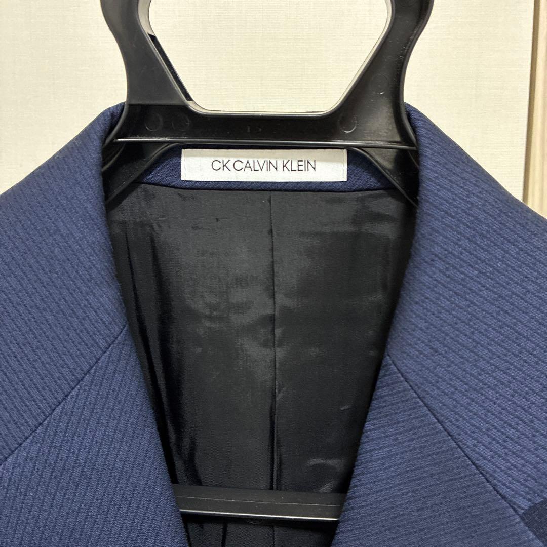 カルバンクライン 3ピース スーツ ネイビー セットアップ