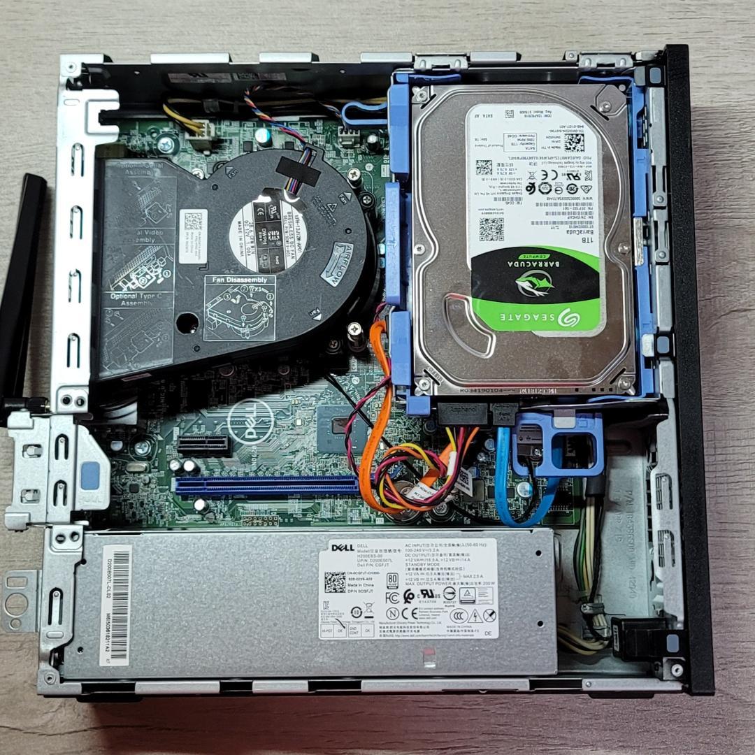 Corei5 8500／無線LAN内蔵／16GB／SSD256G／HDD1TB①