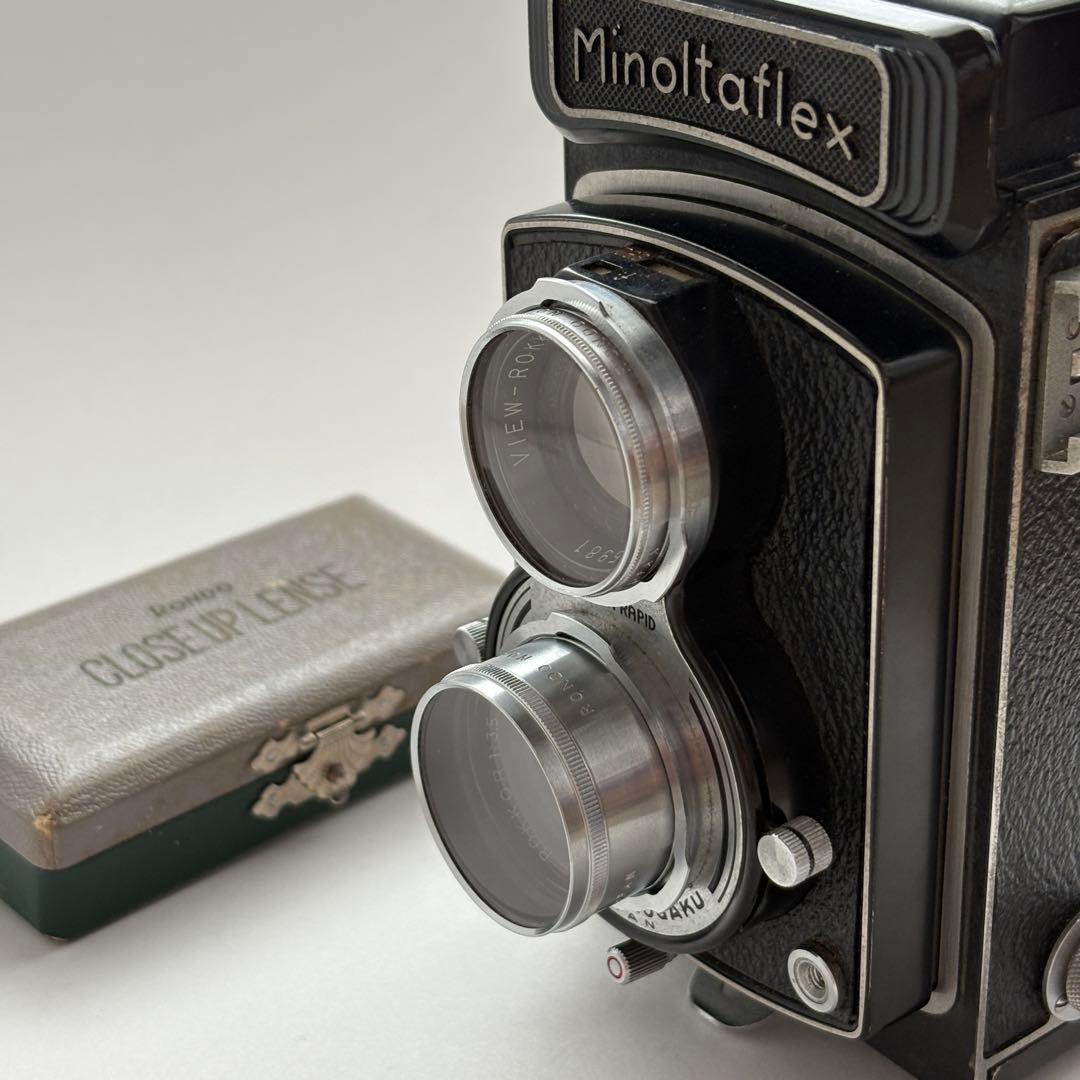 Minoltaflex　ミノルタフレックス Ⅲ型　二眼レフカメラ