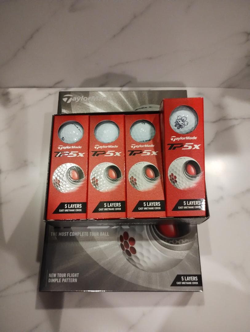 TaylorMade TP5X ゴルフボール 3箱セット