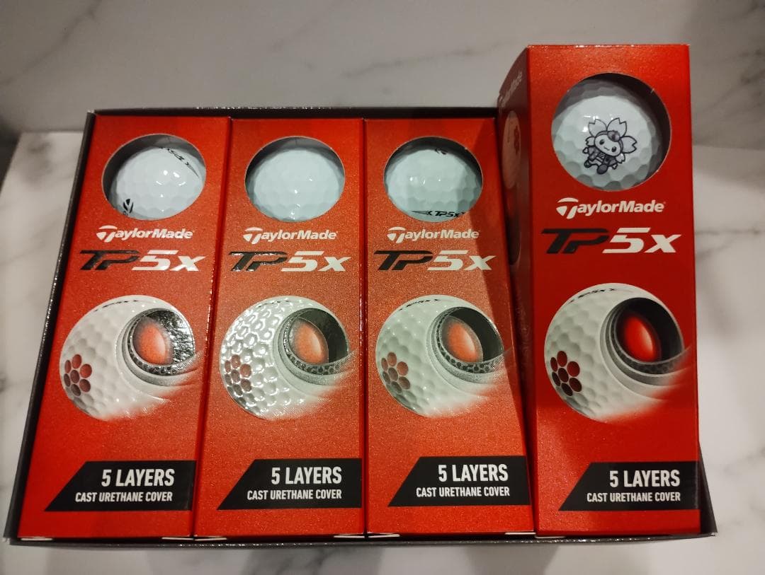 TaylorMade TP5X ゴルフボール 3箱セット