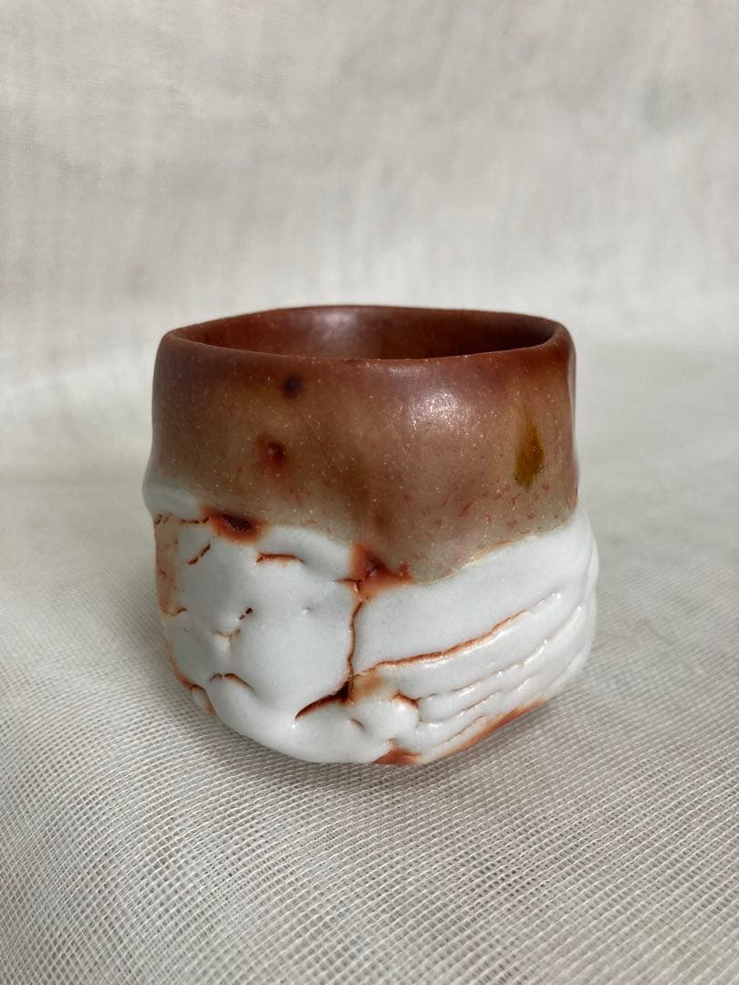 加藤豊久／鼠鬼志野ぐい呑／昭24