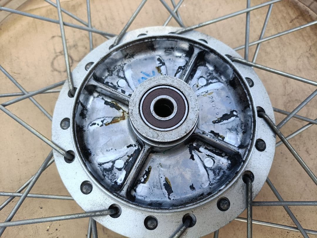 希少JA07デカドラムホイール 前後セット 17インチ