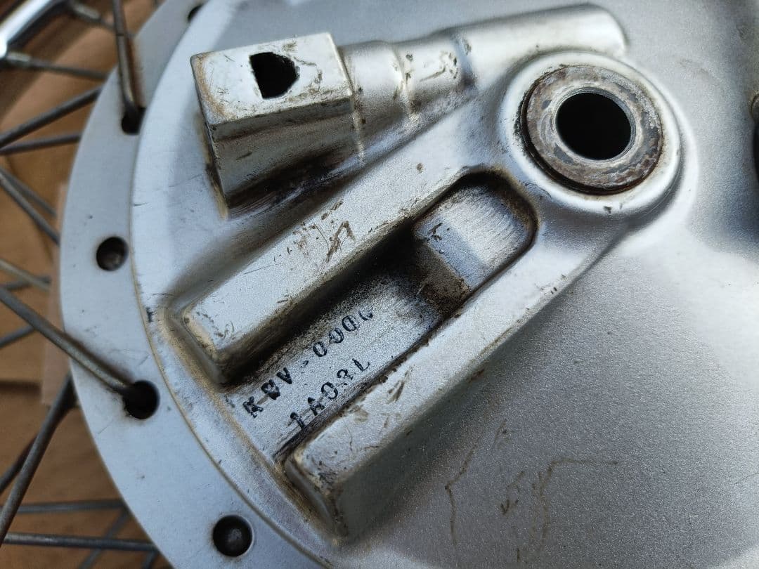 希少JA07デカドラムホイール 前後セット 17インチ