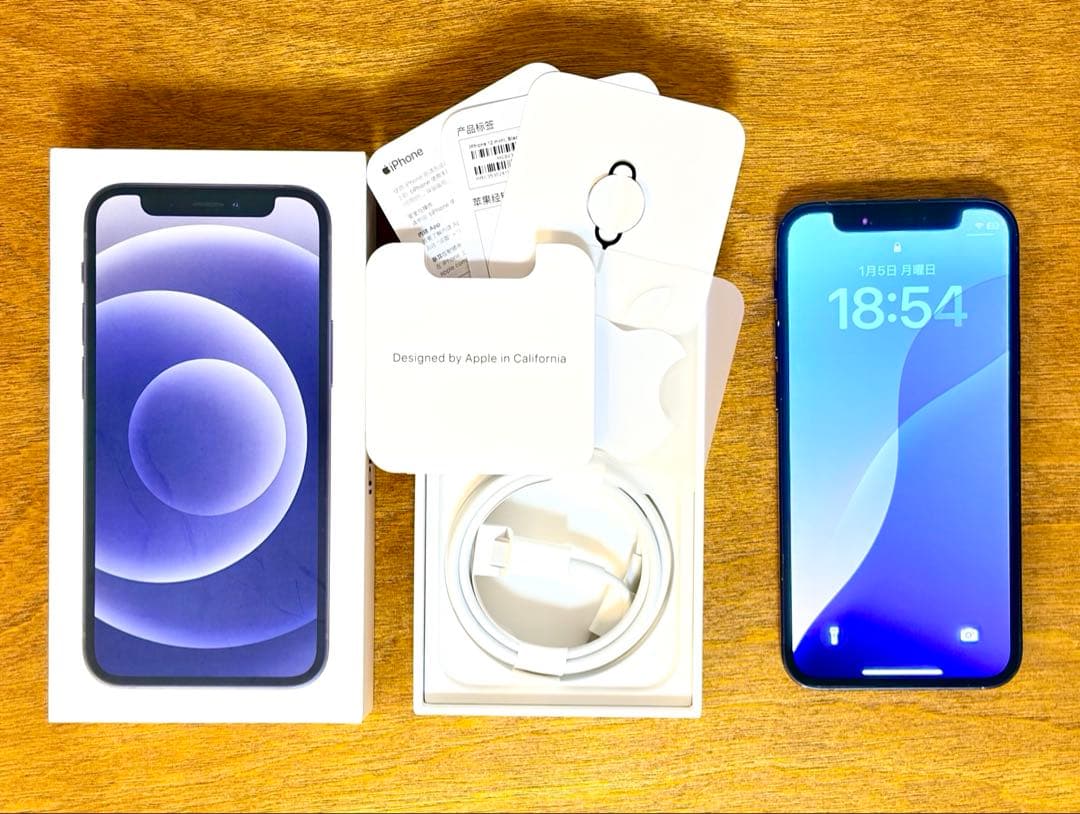 【美品】iPhone 12 mini 128 GB SIMフリー ブラック