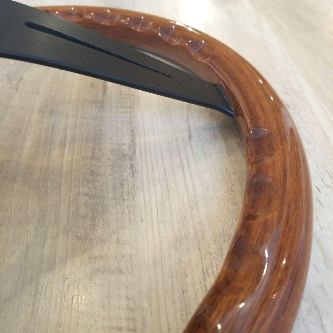 NARDI☆ナルディクラシックウッド&ブラックスポークディープコーン/N771