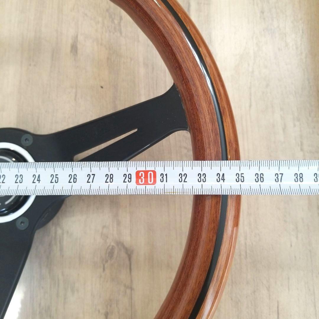 NARDI☆ナルディクラシックウッド&ブラックスポークディープコーン/N771