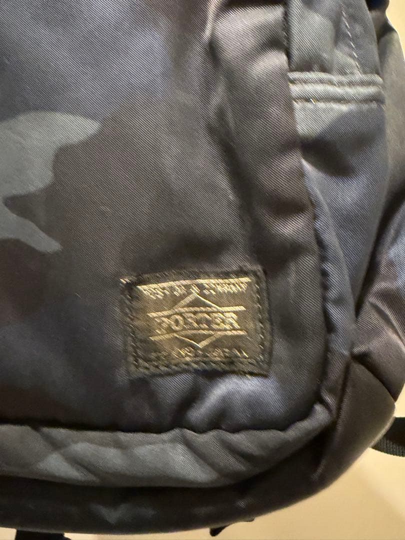 【美品】PORTER ポーター 30周年 タンカーデイパック リュック 迷彩