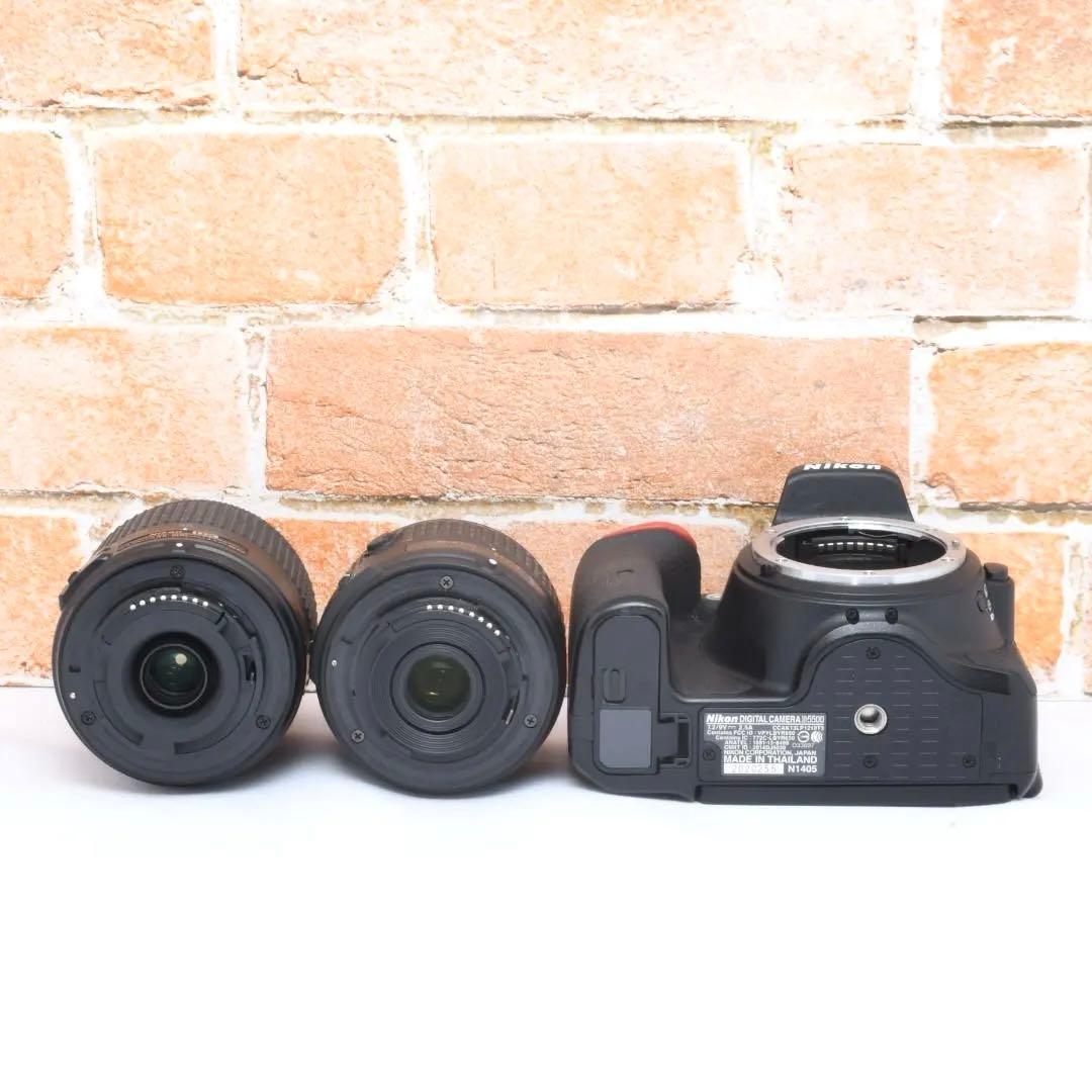 Wi-Fi機能つき✨Nikon ニコン D5500✨一眼レフ入門おすすめ◎