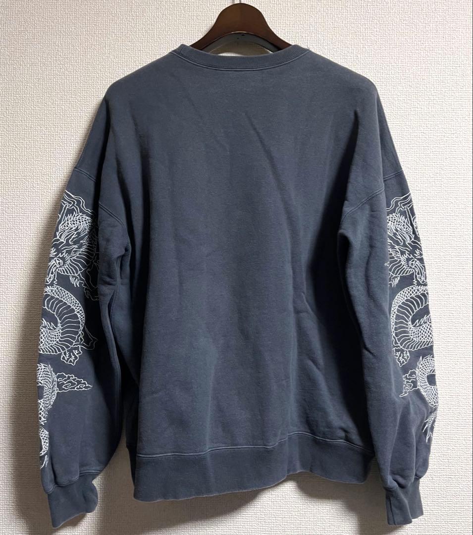 Black Eye Patch ブラックアイパッチ　B印　ドラゴン刺繍スウェット