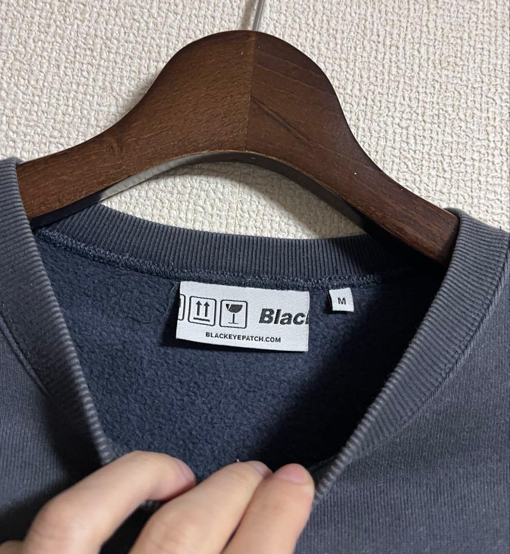 Black Eye Patch ブラックアイパッチ　B印　ドラゴン刺繍スウェット
