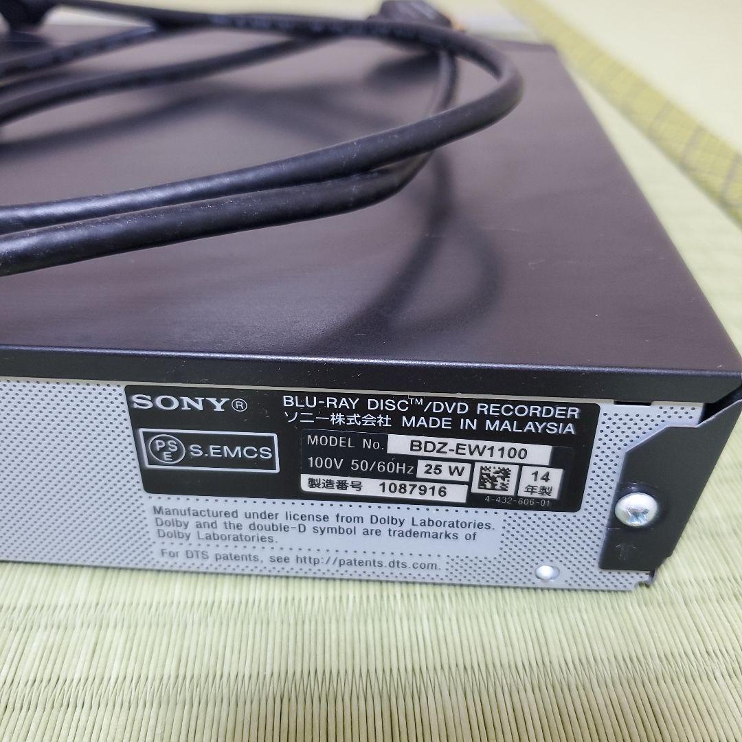 SONY ブルーレイレコーダー　BDZ-EW1100