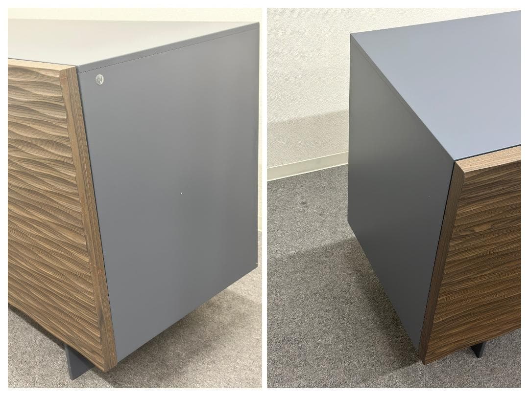 カリガリス■オペラサイドボード　モダン　ブラウン　収納　イタリア　ホテルライク