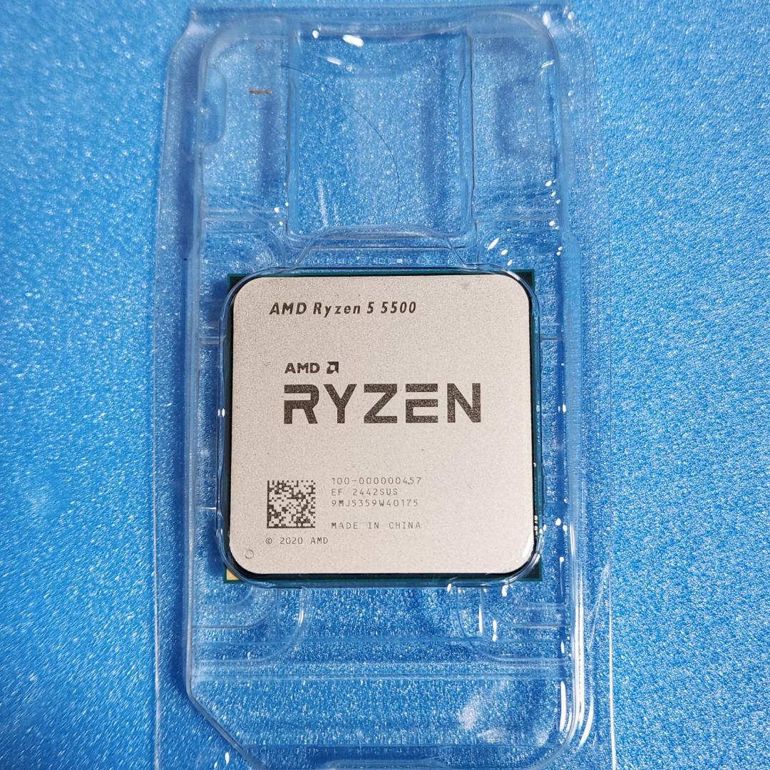 新品未使用 AMD Ryzen 5 5500 CPU
