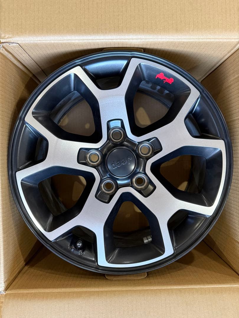 ジープ JL ラングラー ルビコン 純正 ホイール 17in 5本セット