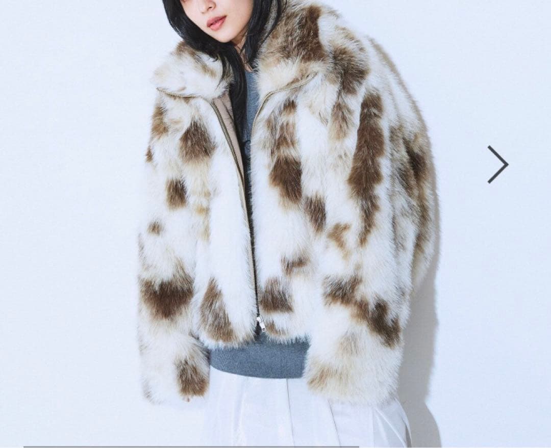 JEANASIS MIXファーブルゾン