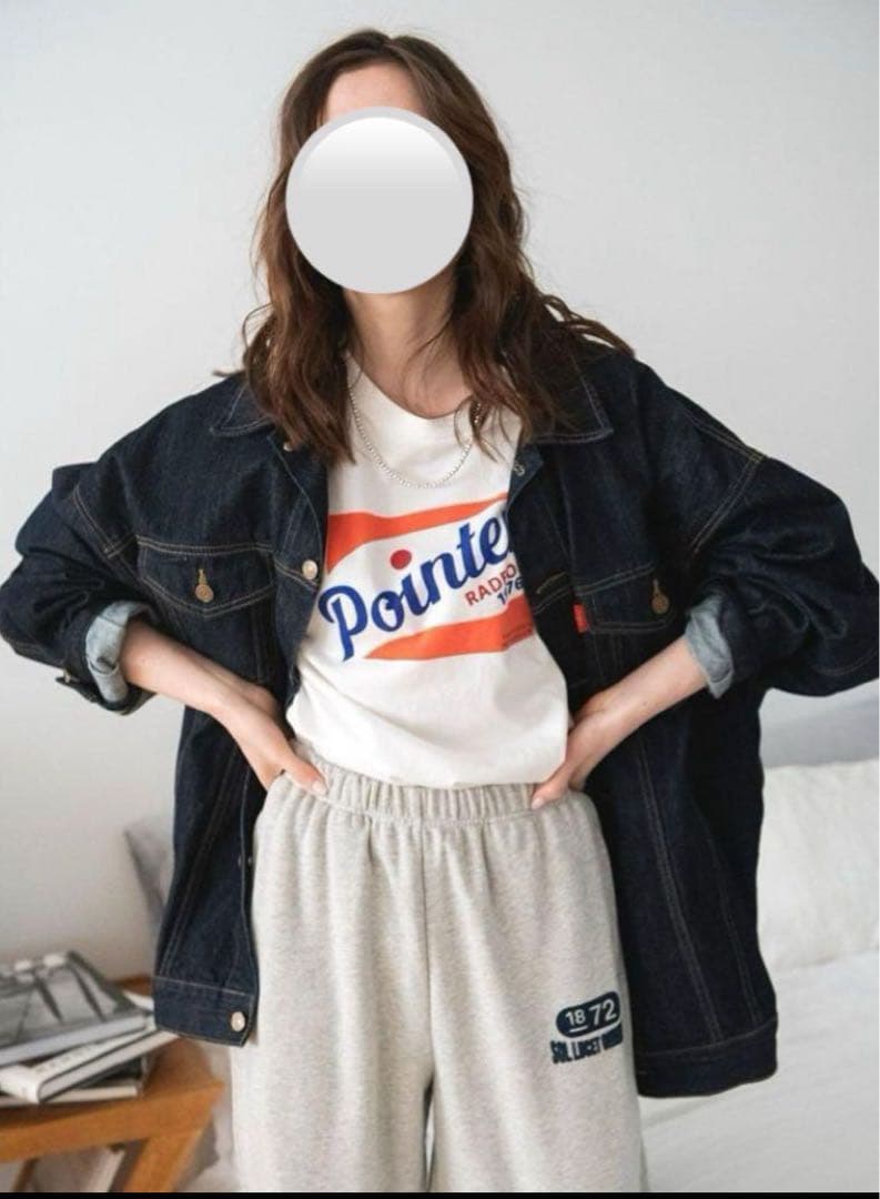 Ungrid / アングリッド / ビッグシルエットデニムジャケット