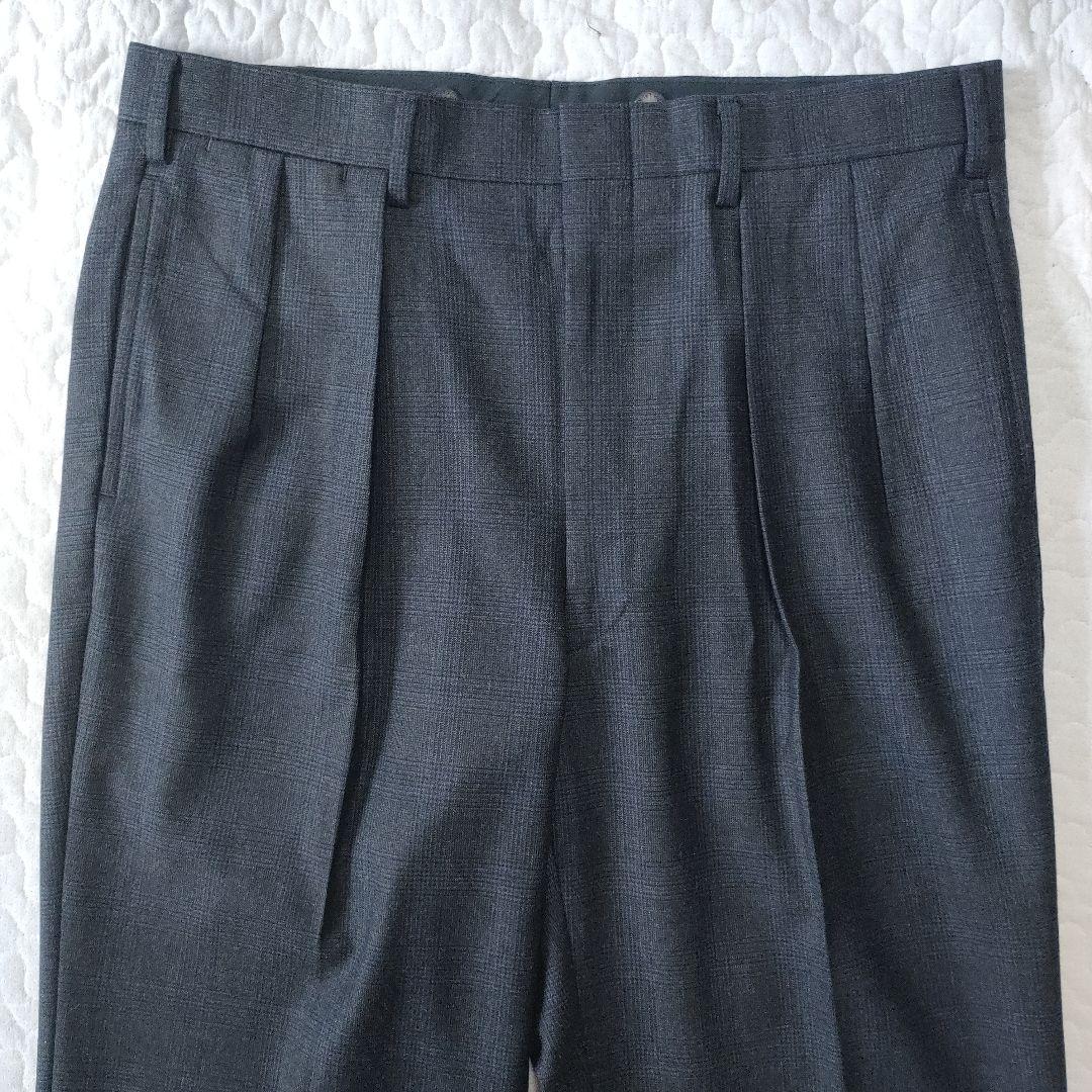 未使用品✨ポロバイラルフローレン　セットアップスーツ　グレンチェック　グレー