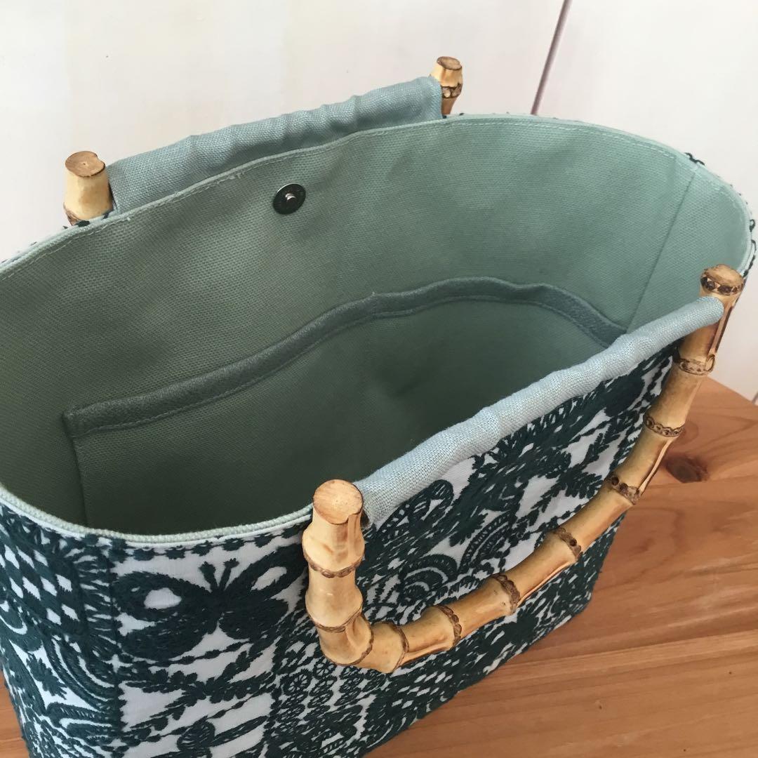 ミナペルホネン ♣︎forest tile♣︎ハンドメイドバッグ