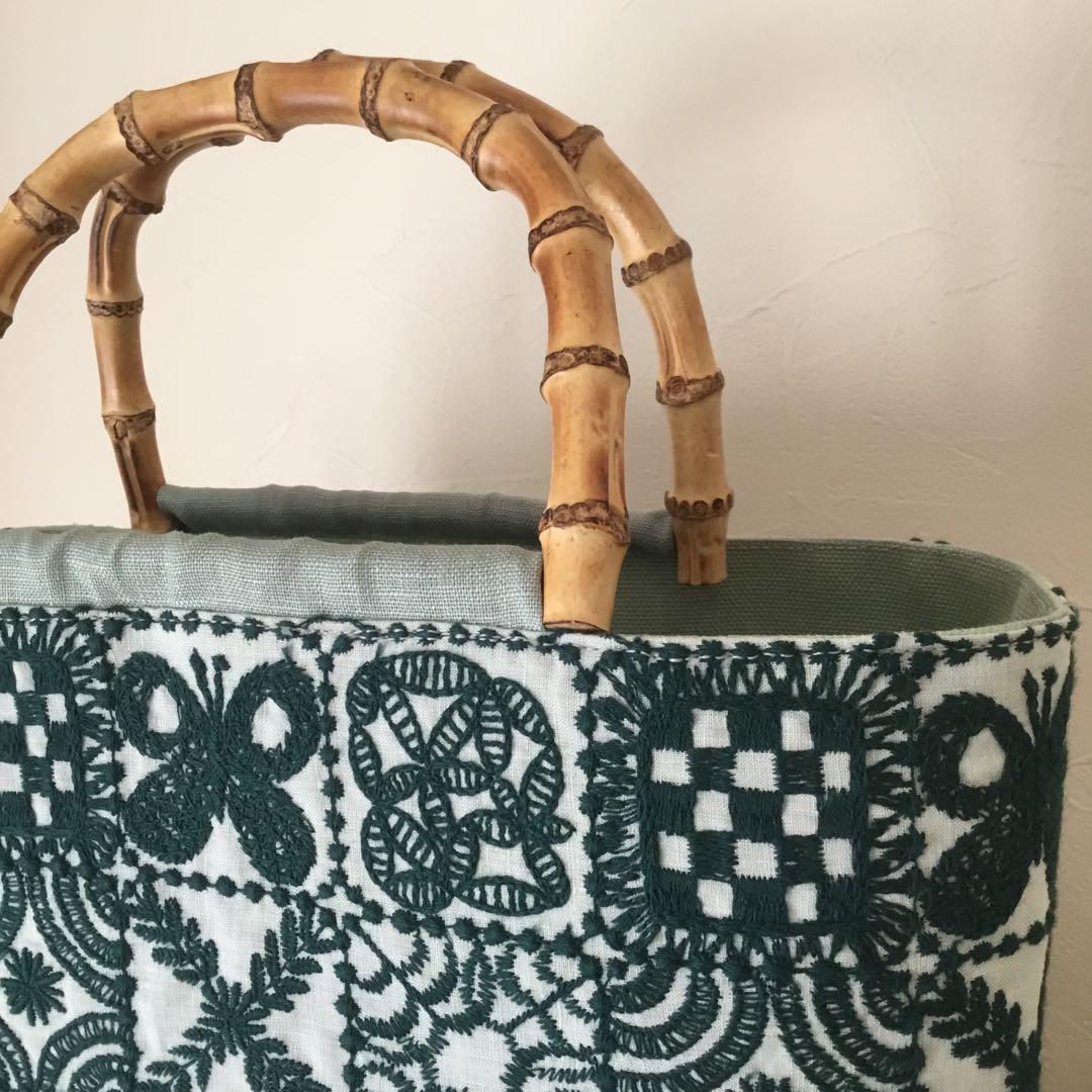 ミナペルホネン ♣︎forest tile♣︎ハンドメイドバッグ