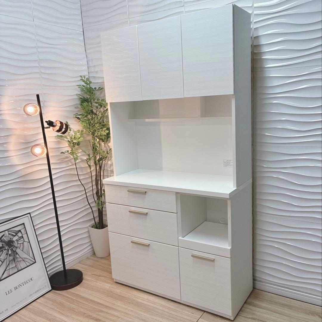 ◇大阪府全域 神戸市 配達料無料！◇ニトリ◇ソレル100◇キッチンボード◇食器棚