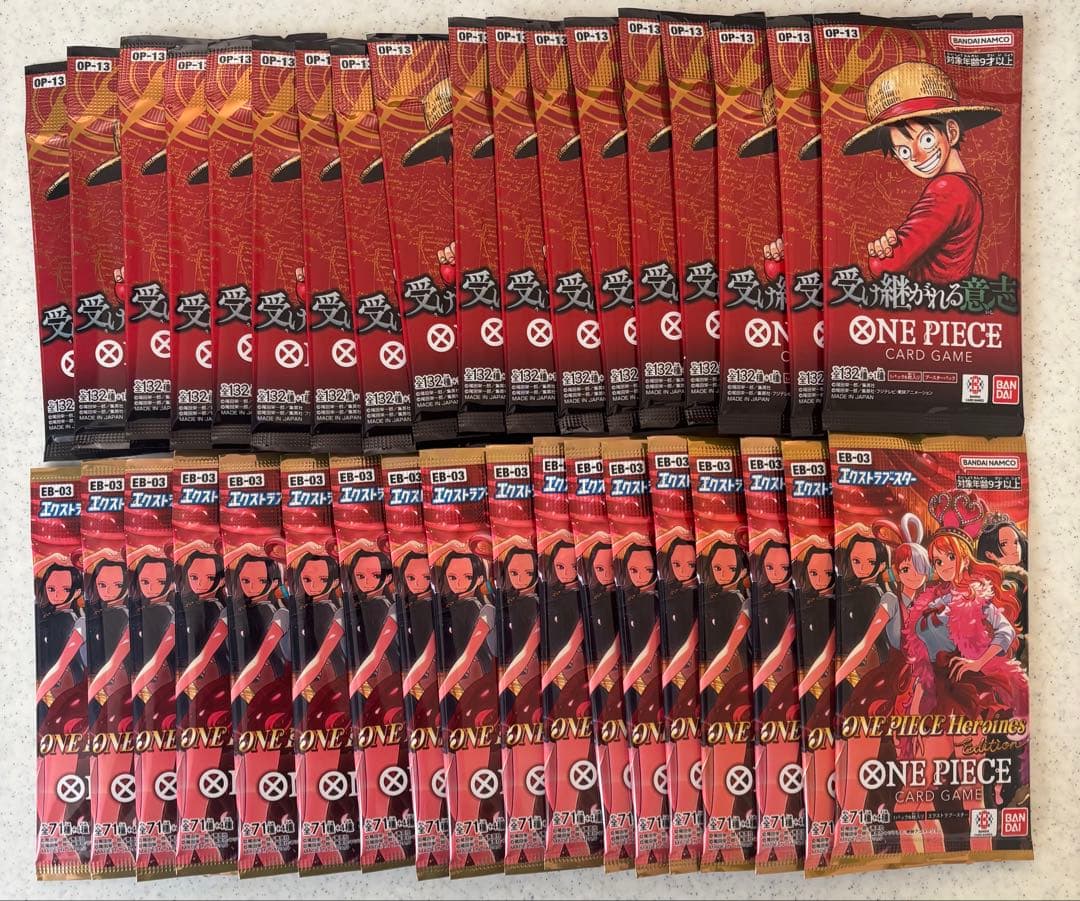ONE PIECE Heroines Edition 受け継がれる意志　各18P