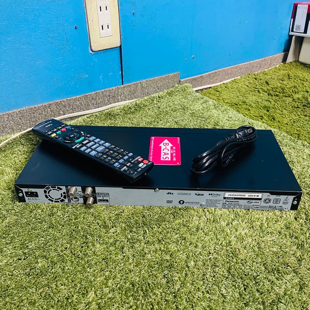 Panasonic ブルーレイレコーダーDMR-2W202動作確認済み2024年