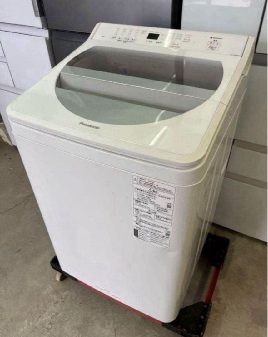 【高年式】2021年式 8kg パナソニック 洗濯機 NA-FA80H8