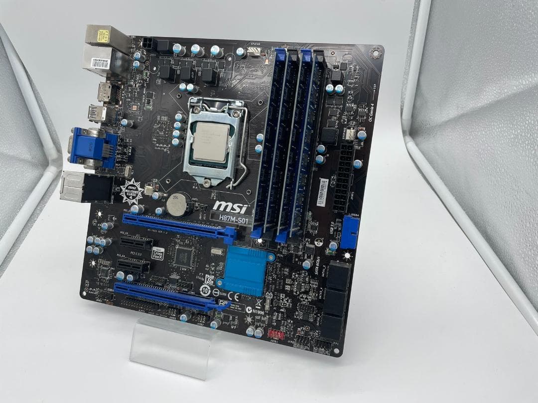 CPUとマザーボードとメモリーのセット　H87 i7 4770 32GB　b