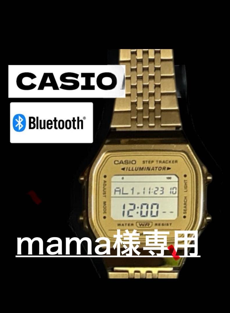 CASIO ABL-100WEC 【アプリ対応版】ゴールドデジタル腕時計