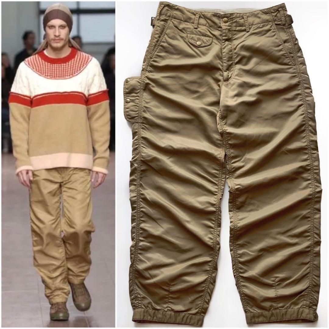 ISSEY MIYAKE ナイロン パラシュート フライト カーゴパンツ