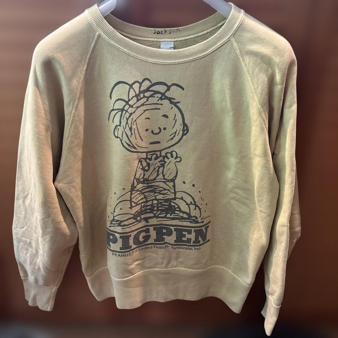 PEANUTS スウェット Pigpen スプルース 復刻