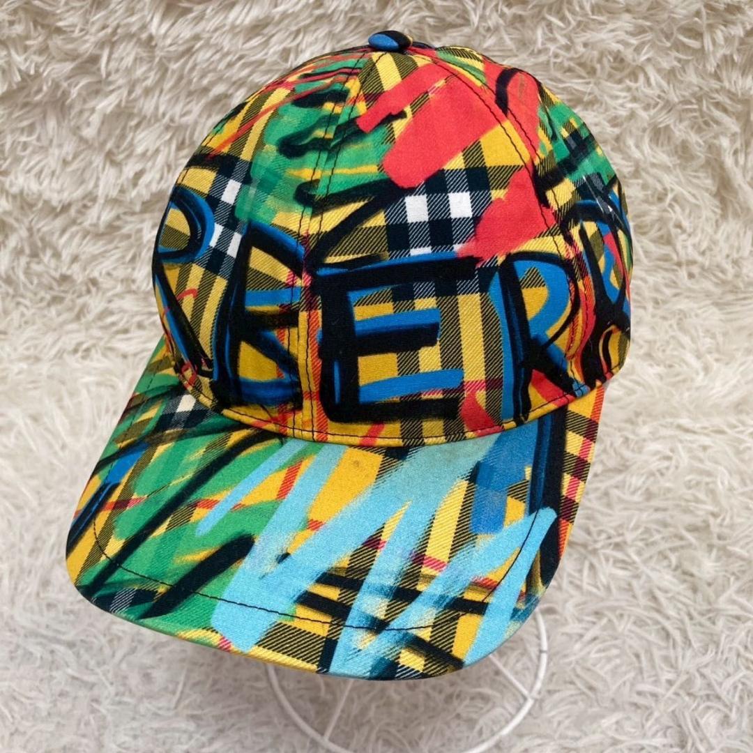 Burberry ベースボールキャップ マルチカラー S ロゴ