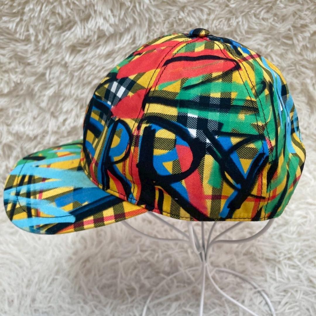 Burberry ベースボールキャップ マルチカラー S ロゴ