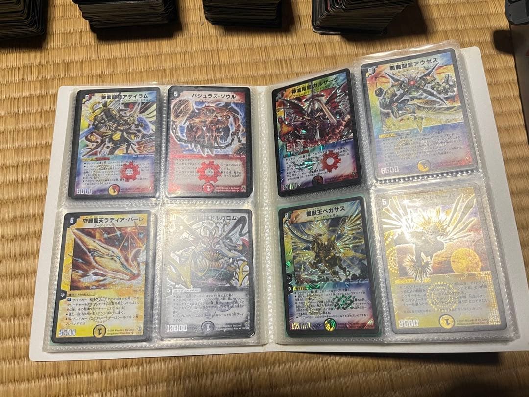 山*嵐様 デュエマ引退品まとめ売り。ロスト・チャージャー4、初期デーモンハンド4