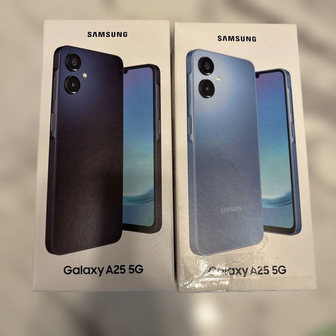 新品　未使用品　Samsung Galaxy A25 5G 64GB 本体　2台