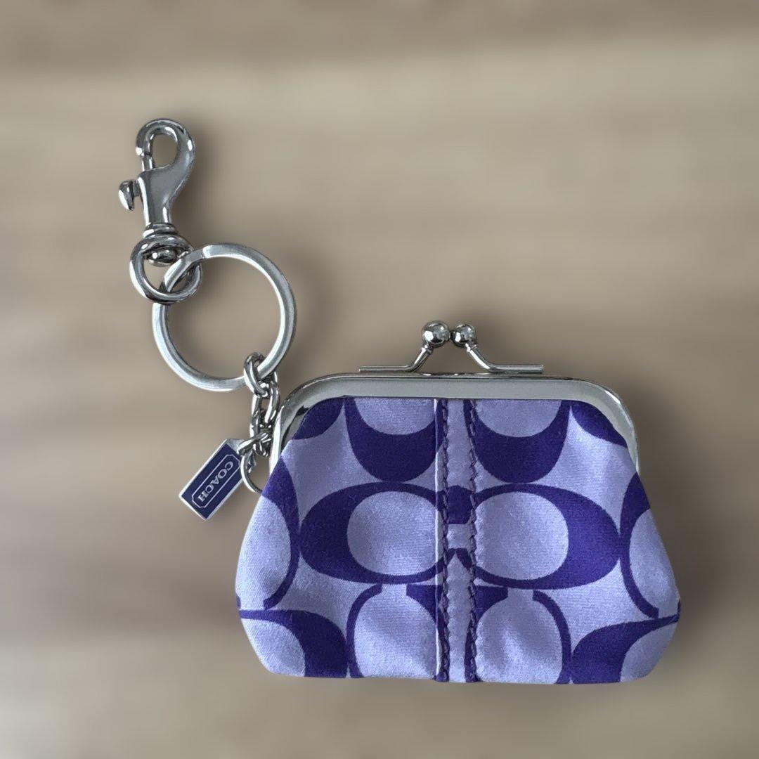 vintage COACH charm がま口