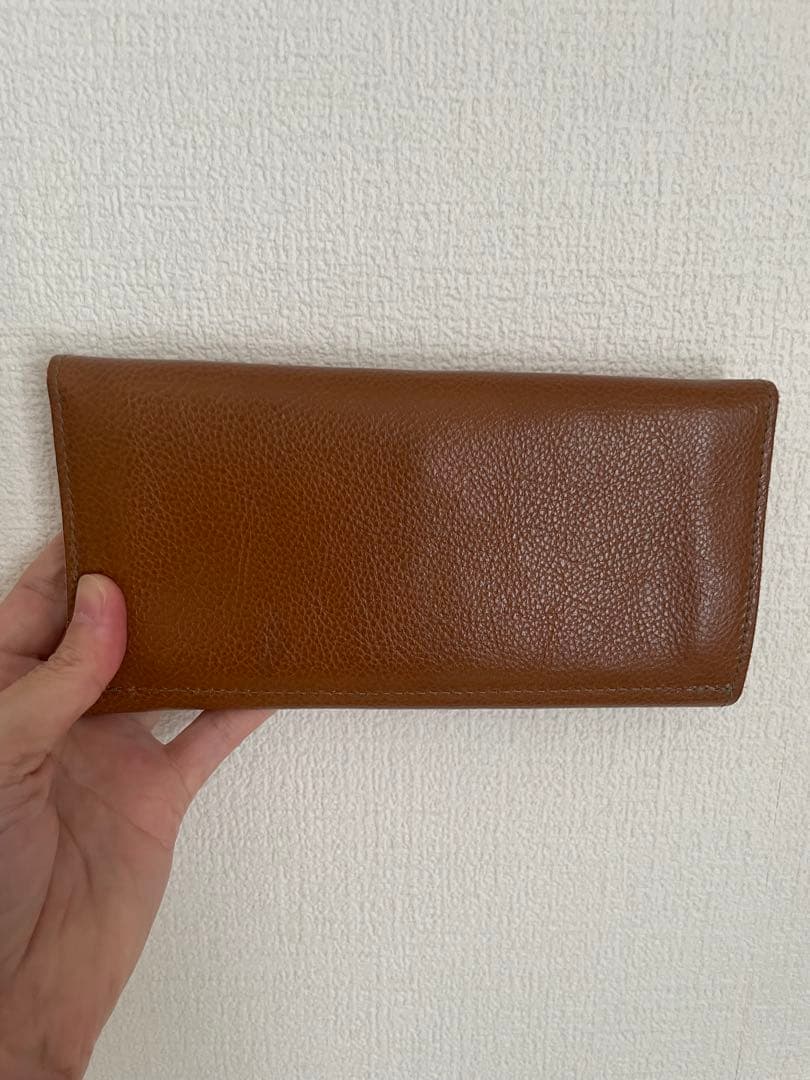 IL BISONTE 長財布 オリーブ　保存袋付き